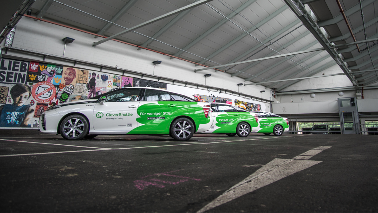 CleverShuttle runs over 5 million km with Toyota Mirai fleet