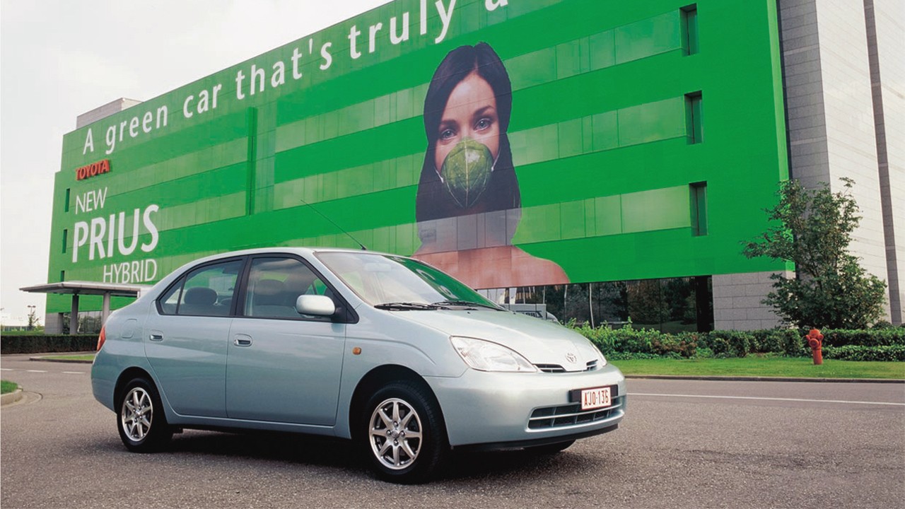 Toyota Prius hybrid in 1997