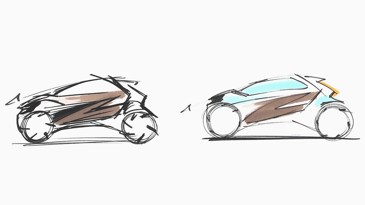Toyota Aygo X Prologue sketches