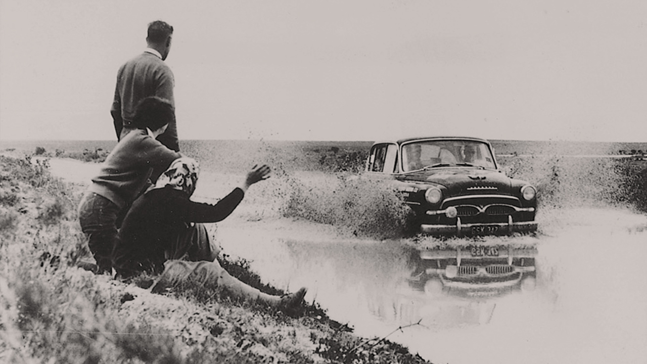 Historic image of Toyota 1960 race