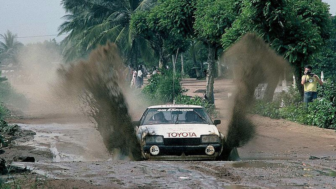 Ove Andersson driving a Toyota Celica in the 1979 Bandama Rally 