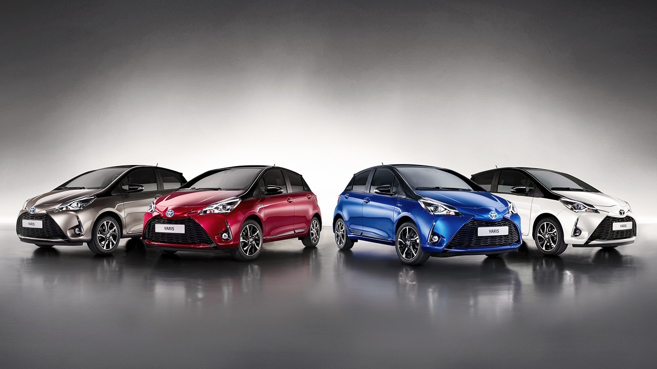 Toyota Yaris range