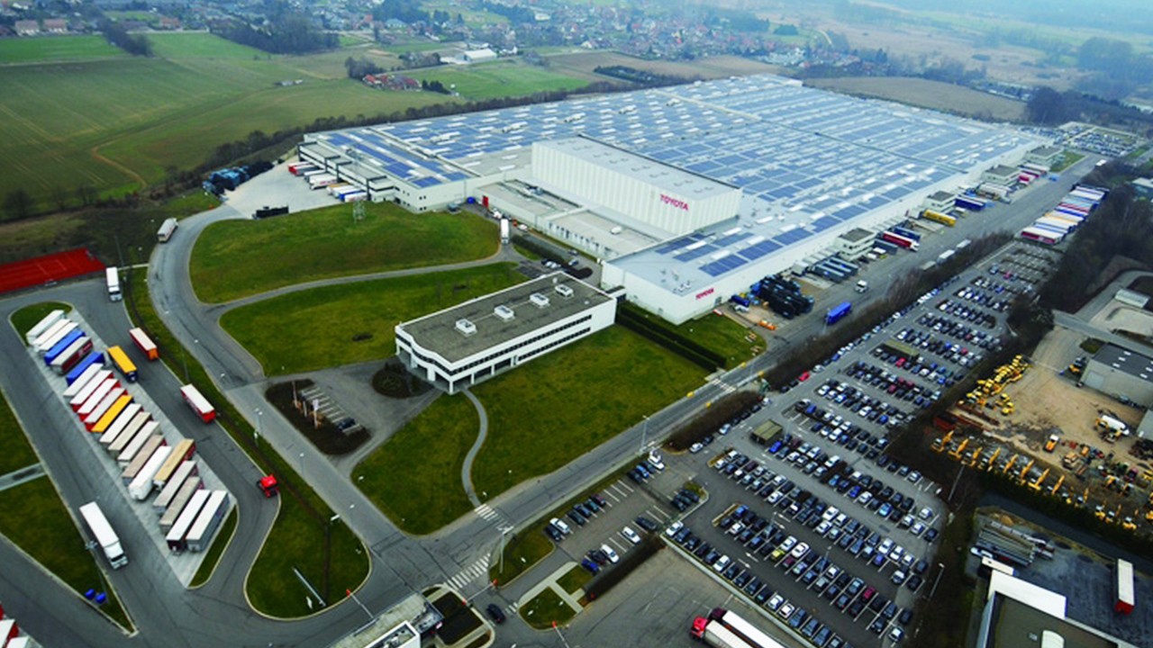Toyota Parts Centre Europe (TPCE) plant in Diest, Belgium