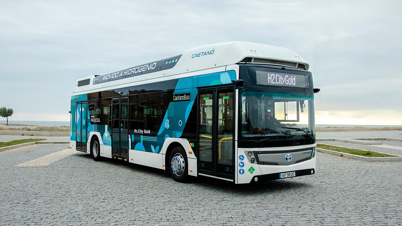 Toyota Caetano hydrogen city bus