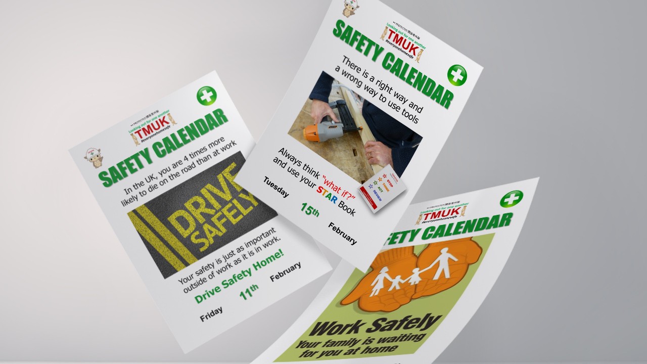 Safety calendar