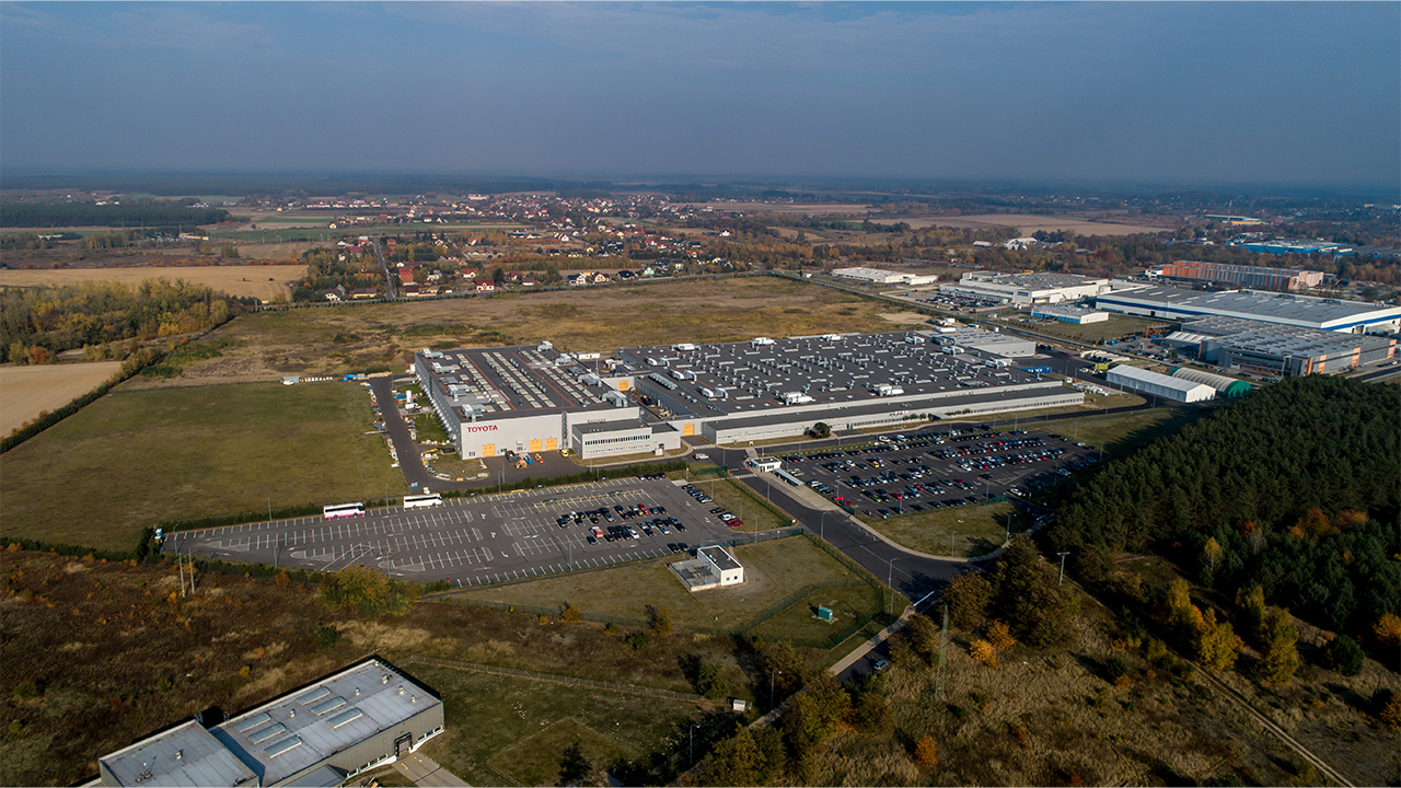 Toyota Motor Manufacturing Poland Sp.zo.o. in Jelcz-Laskowice
