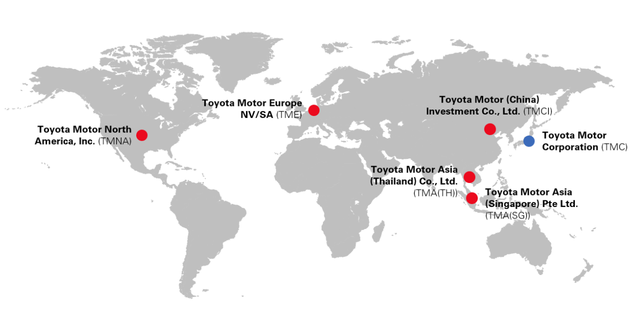Toyota car which country