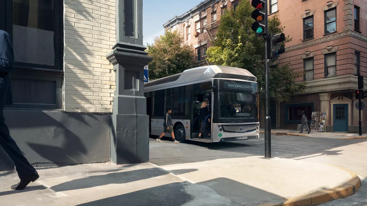 Toyota Sora hydrogen fuel bus