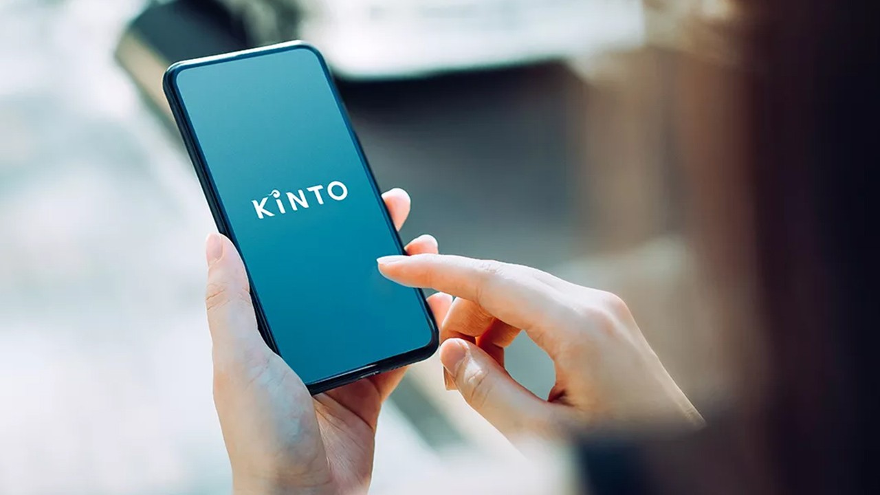 KINTO on a mobile phone