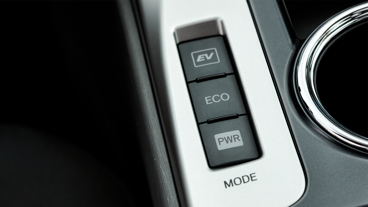 Toyota eco-mode button