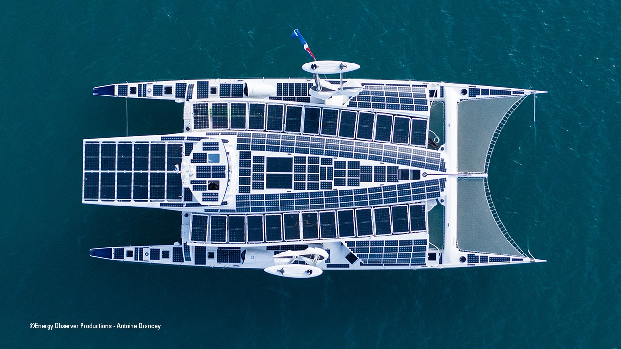 Energy Observer from above