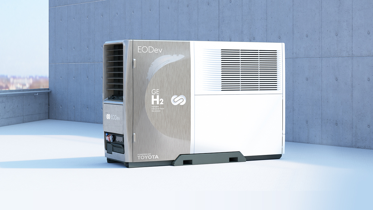 Hydrogen stationary generator, the GEH2®