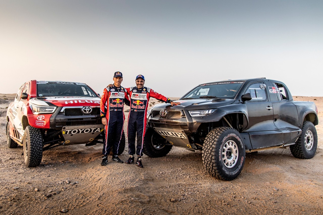 TOYOTA GAZOO Racing Dakar Rally team