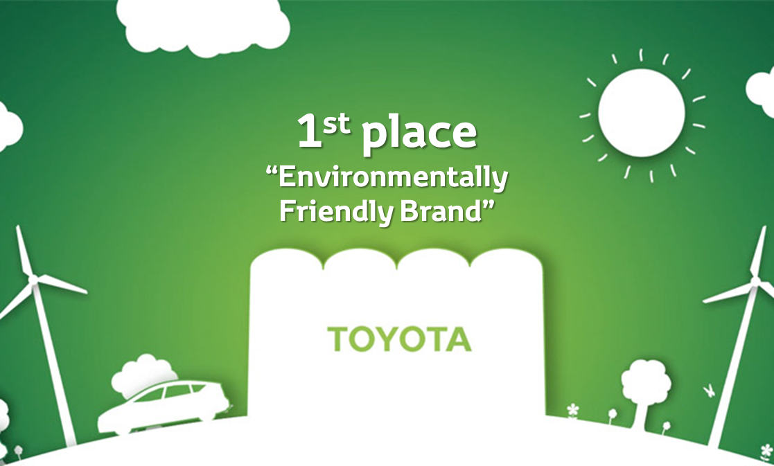 Toyota is the most environmentally friendly brand in Germany