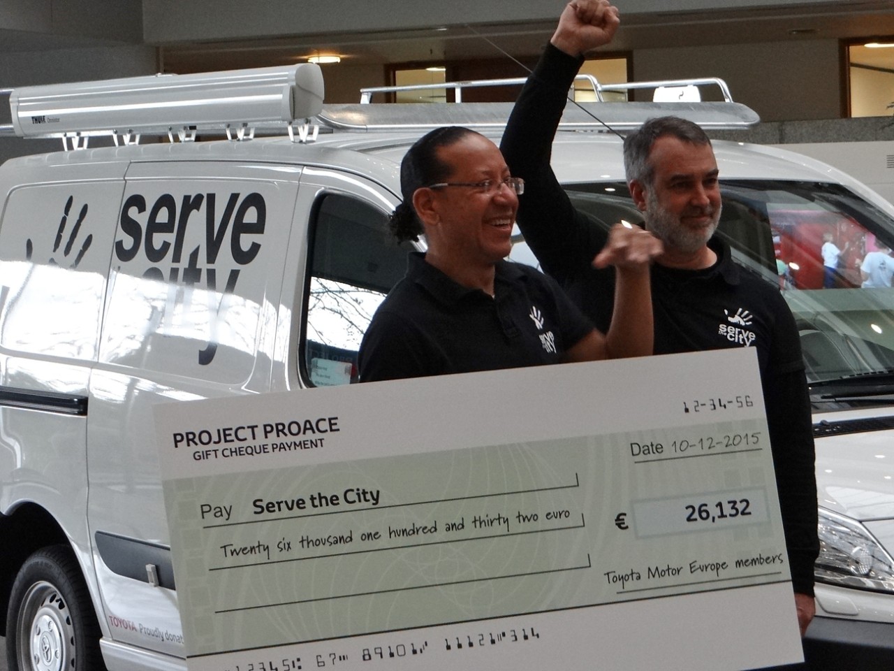 Three years supporting NGO Serve the City