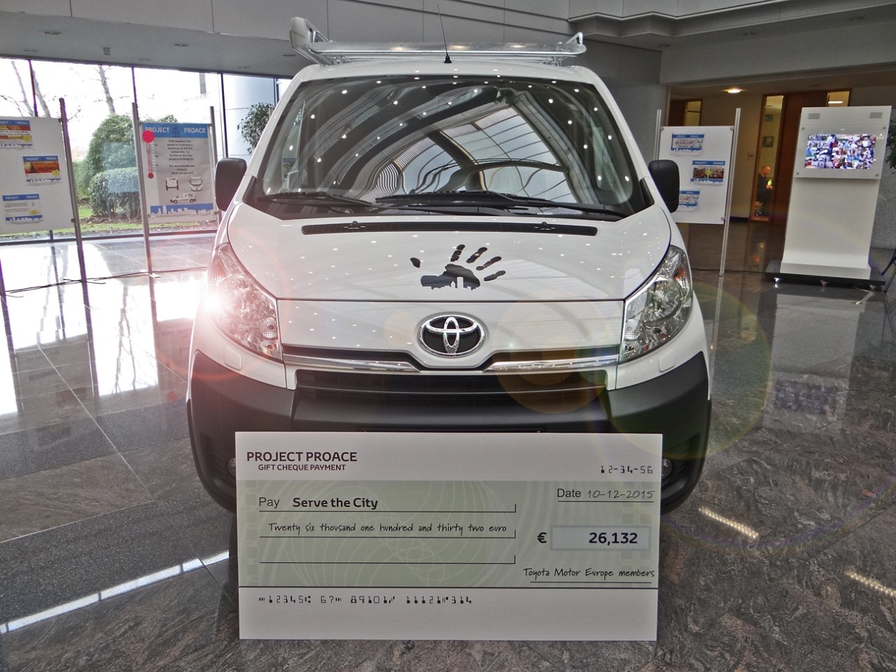 26,000 Euros added to the TOYOTA PROACE van