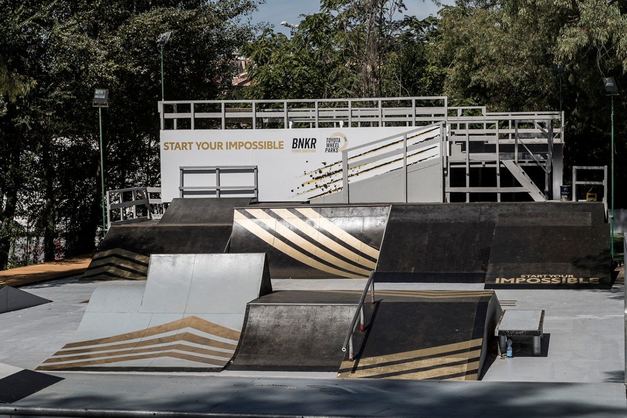 Toyota unveils the world’s first Hybrid Skatepark