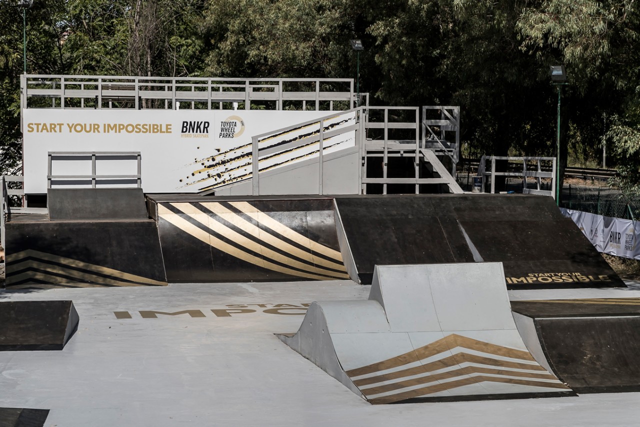Toyota unveils the world’s first Hybrid Skatepark