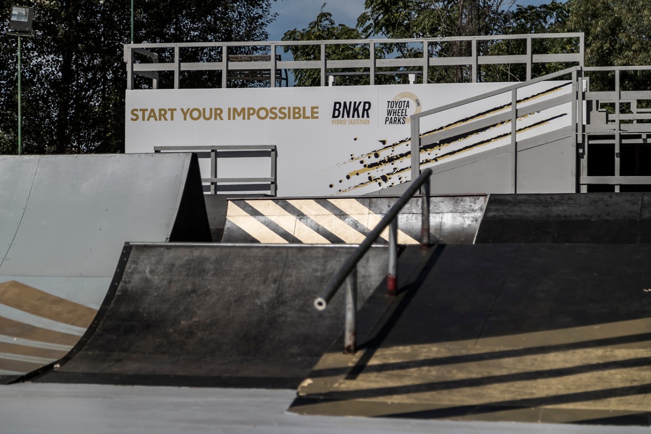 Toyota unveils the world’s first Hybrid Skatepark