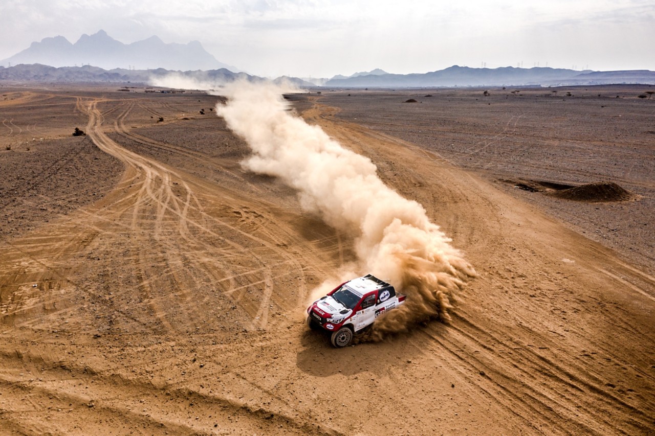 1st rally podium for Fernando Alonso with TGR