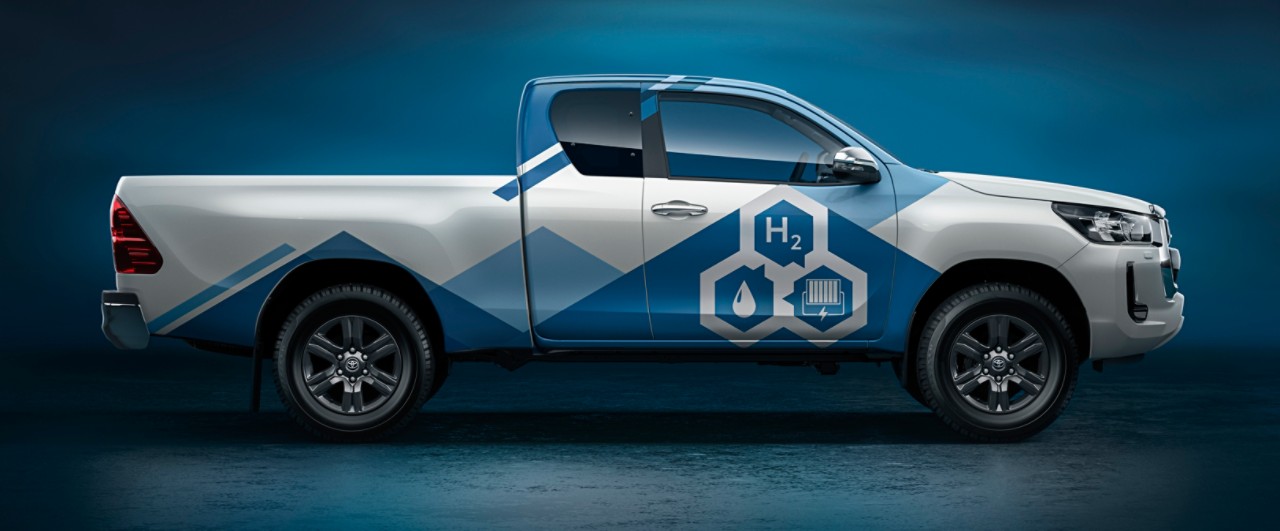 hydrogen fuel cell hilux