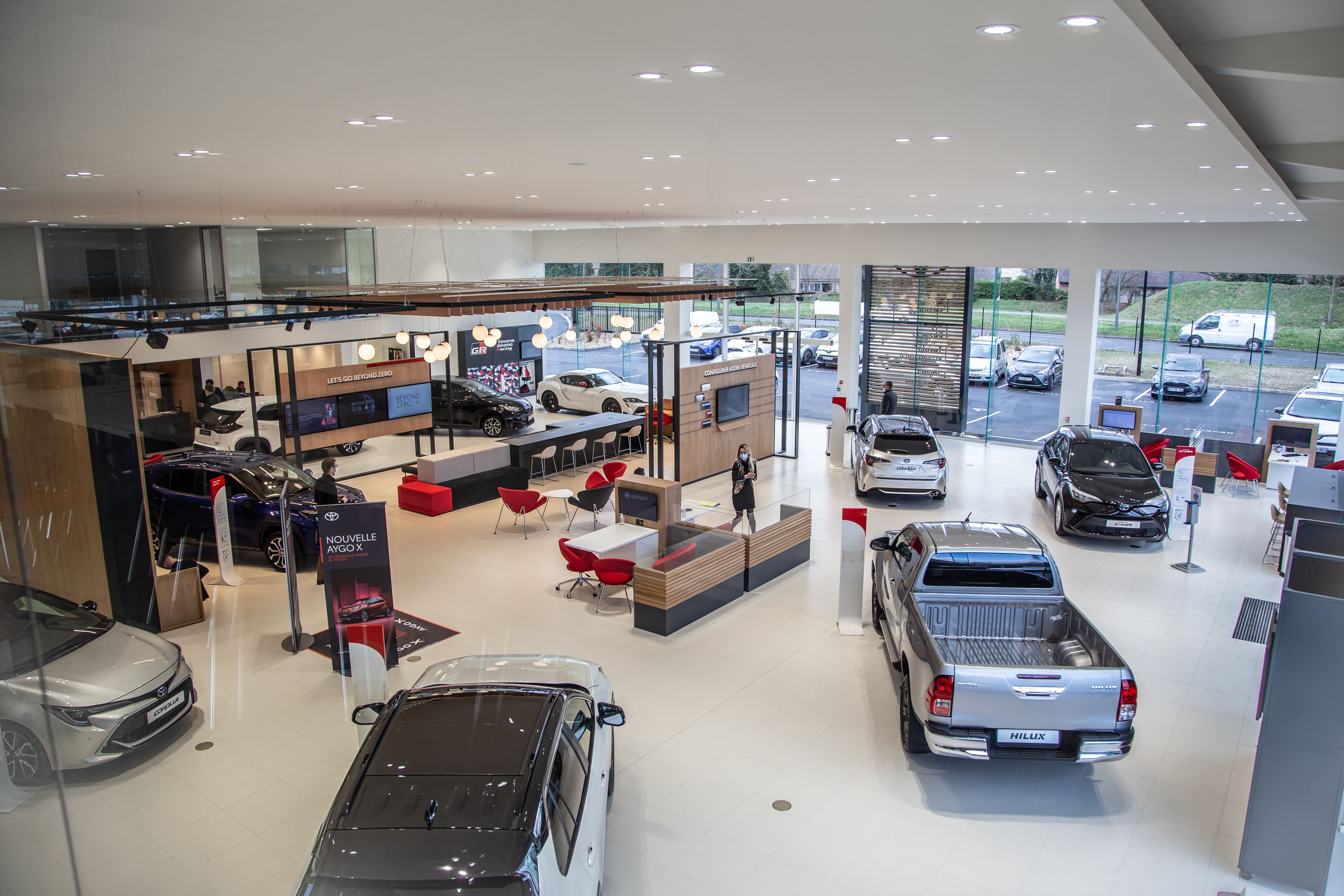 New showrooms designed around a ‘customer hub’