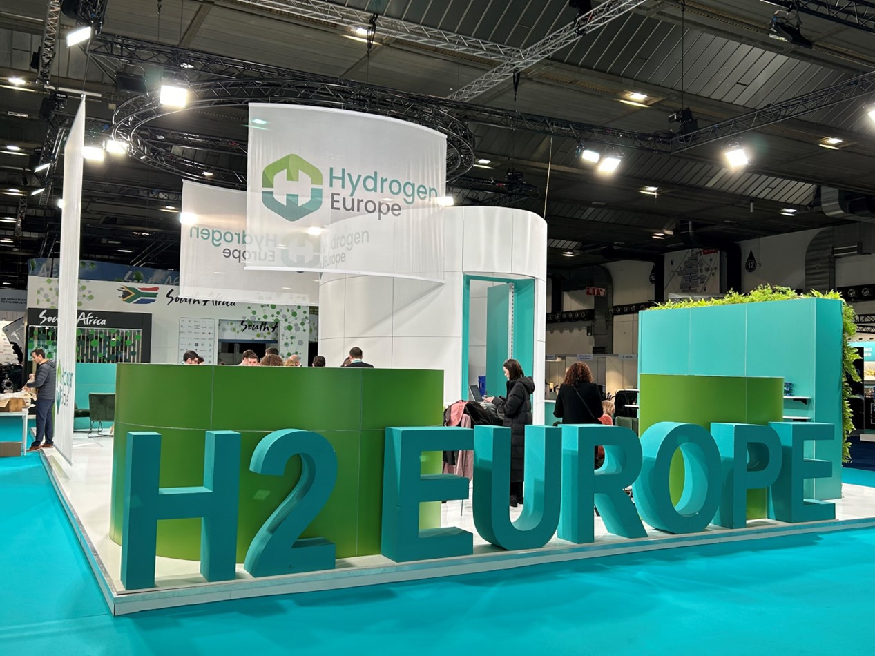 European hydrogen week stand 2023