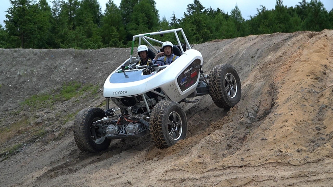off-road test vehicle