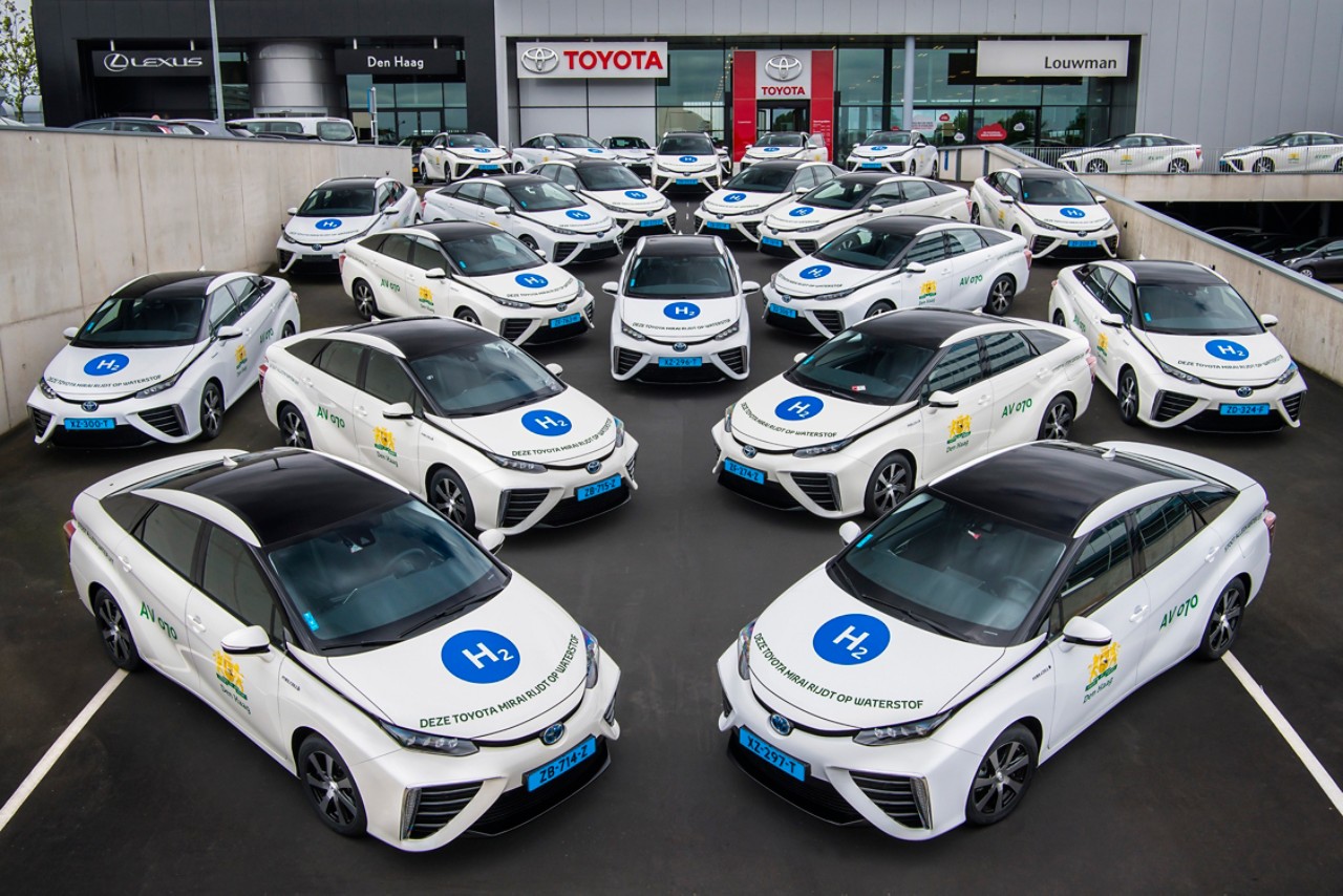 Toyota Mirai employed as taxis in The Netherlands