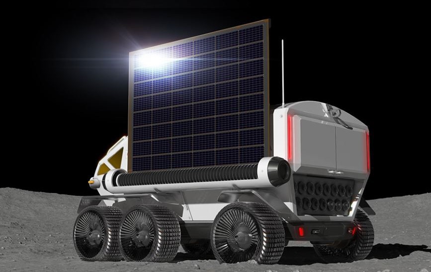 lunar cruiser's solar pannel