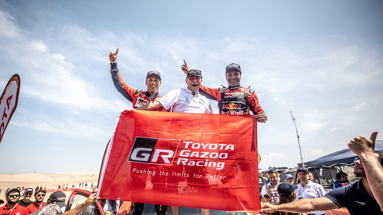 Victory for Toyota Gazoo Racing