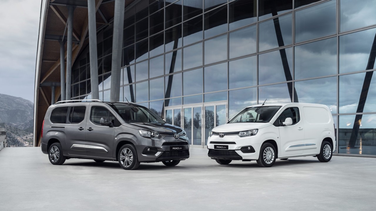 The new Toyota Proace City and Proace City Verso