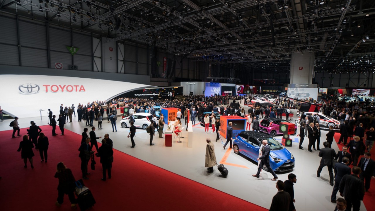 Toyota at the 2018 Geneva Motor Show