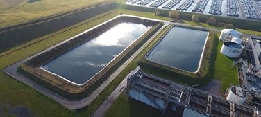 Water ponds at TMMF